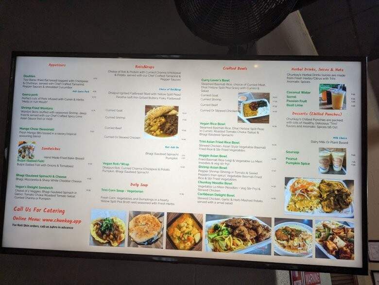 Chunkay - Riviera Beach, FL menu_pic