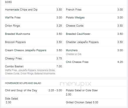 Round Up Saloon - Mishicot, WI menu_pic