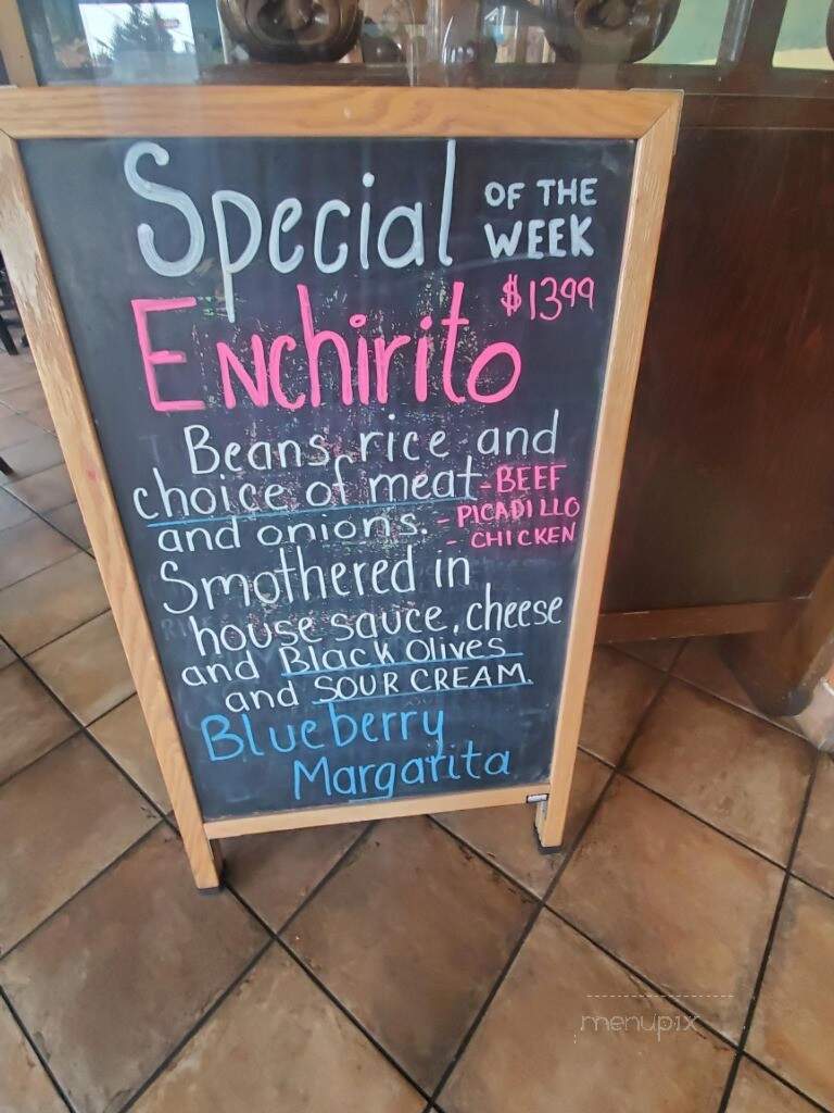 El Tapatio Mexican Restaurant - Saint Helens, OR menu_pic