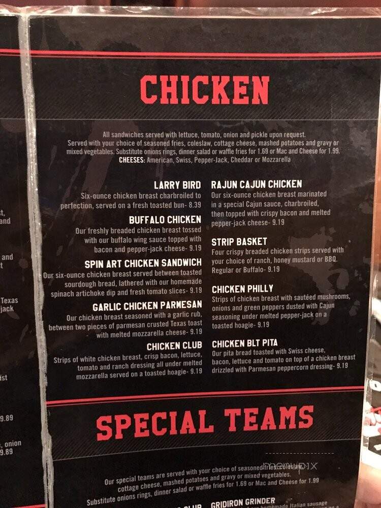 Sports Page - Winterset, IA menu_pic