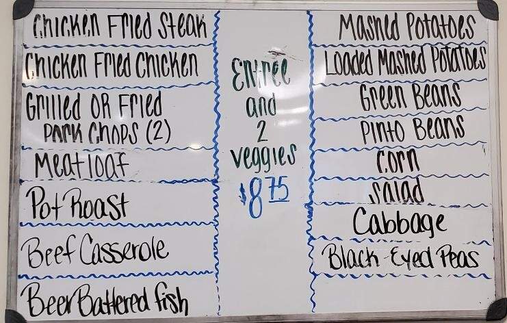 Corner Cafe - North Richland Hills, TX menu_pic