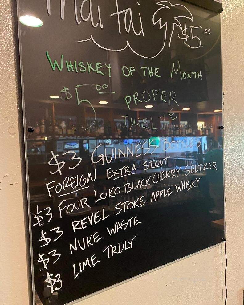 Irish Rose Saloon - Honolulu, HI menu_pic