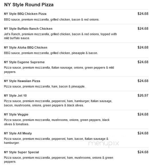 Jet's Pizza - Flat Rock, MI menu_pic