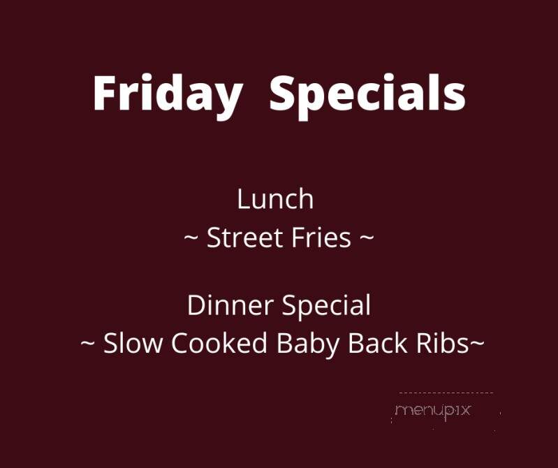 Walker's Landing Pub And Eatery - Walkerton, ON menu_pic