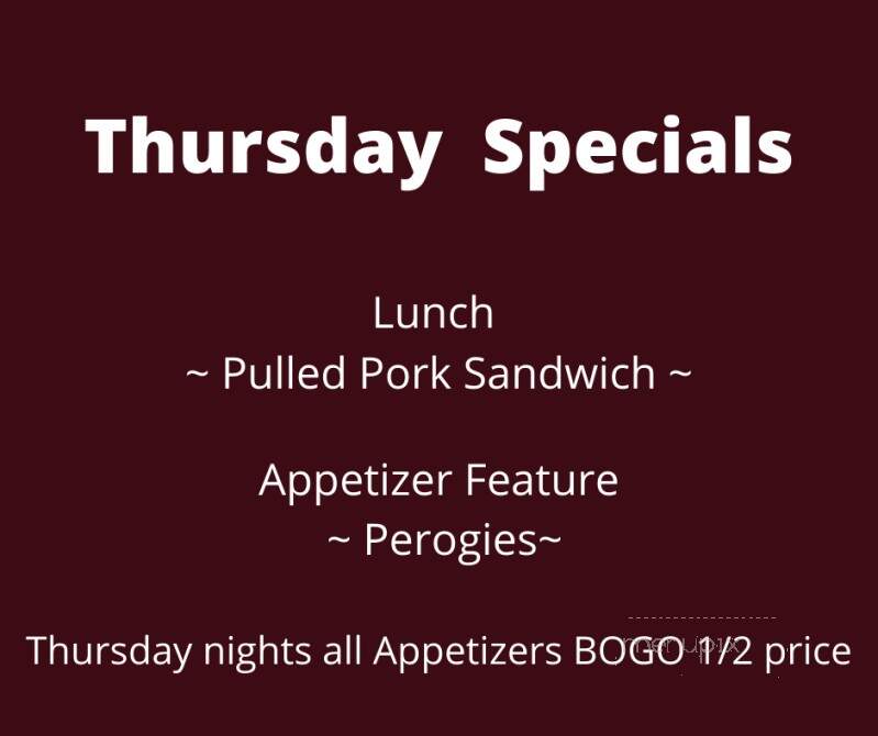 Walker's Landing Pub And Eatery - Walkerton, ON menu_pic