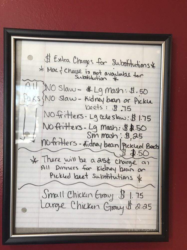 White Fence Farm - Riverside, IL menu_pic
