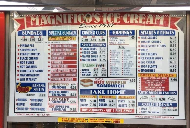 Magnifico's Ice Cream - East Brunswick, NJ