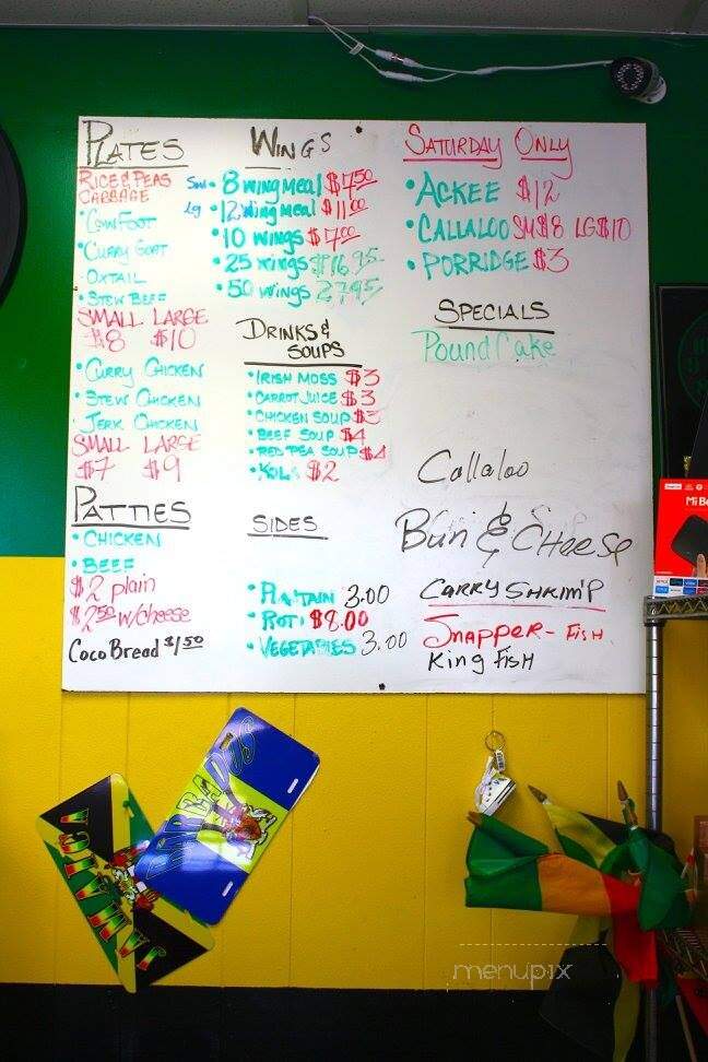 Paradise West Indian - Greensboro, NC menu_pic