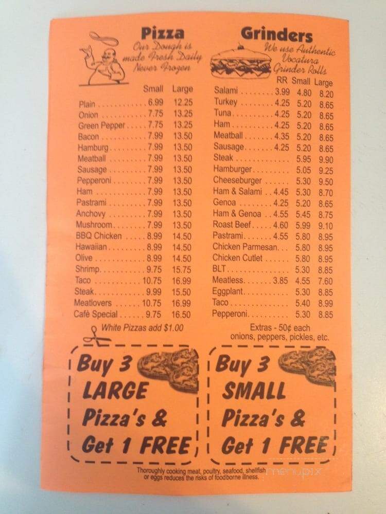 Horsebrook Cafe - Plainfield, CT menu_pic