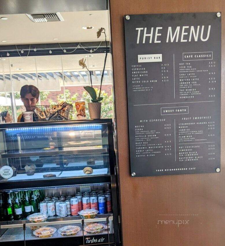 St Andrews Coffee Corner - Newport Beach, CA menu_pic