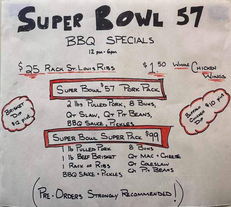 Pit Take BBQ - Greensburg, PA menu_pic