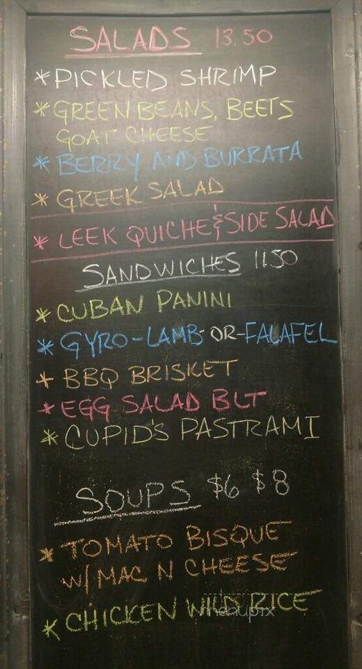 Myriam's Table Cafe - Ligonier, PA menu_pic
