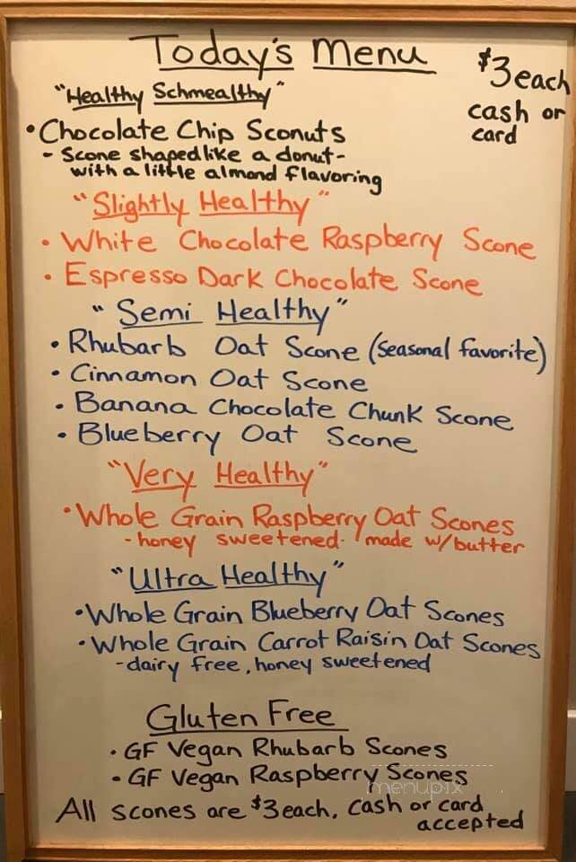 Chris & Lori's Bakehouse - Poynette, WI menu_pic