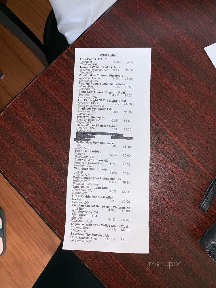 3 Rivers 6 Pack - Delmont, PA menu_pic
