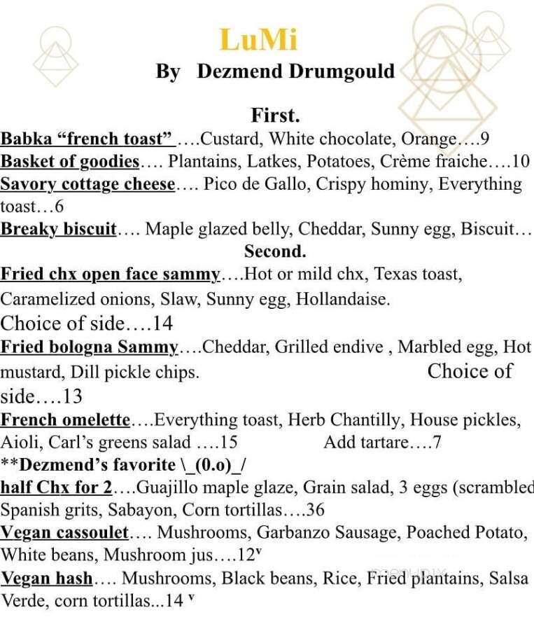 Archetype Coffee - Omaha, NE menu_pic