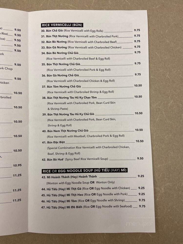 Noodle City - Goleta, CA menu_pic