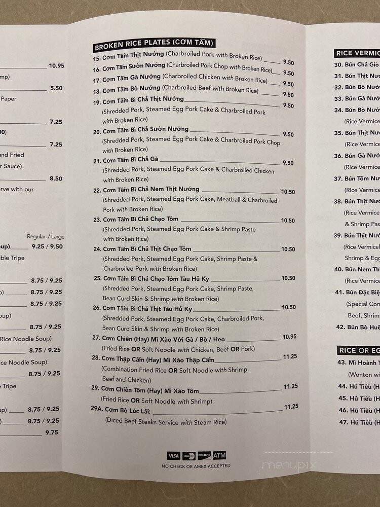 Noodle City - Goleta, CA menu_pic