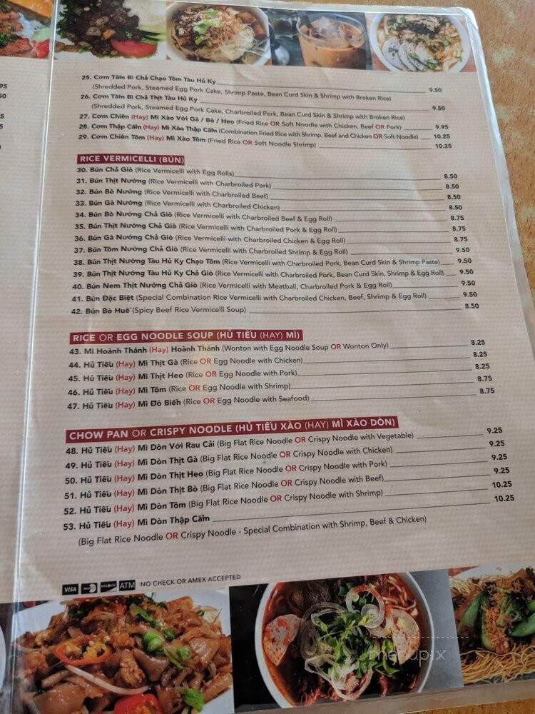 Noodle City - Goleta, CA menu_pic