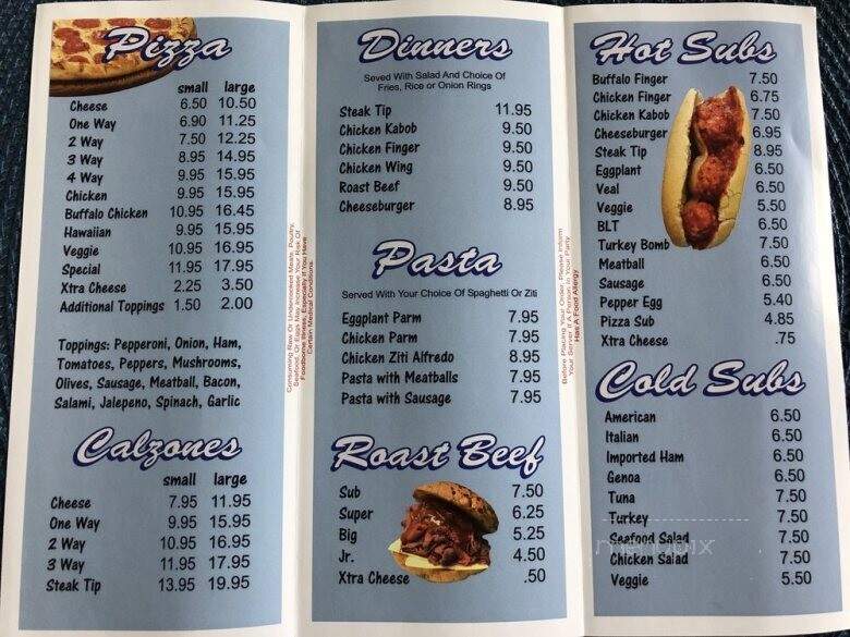 Captain's Seaside - Nahant, MA menu_pic