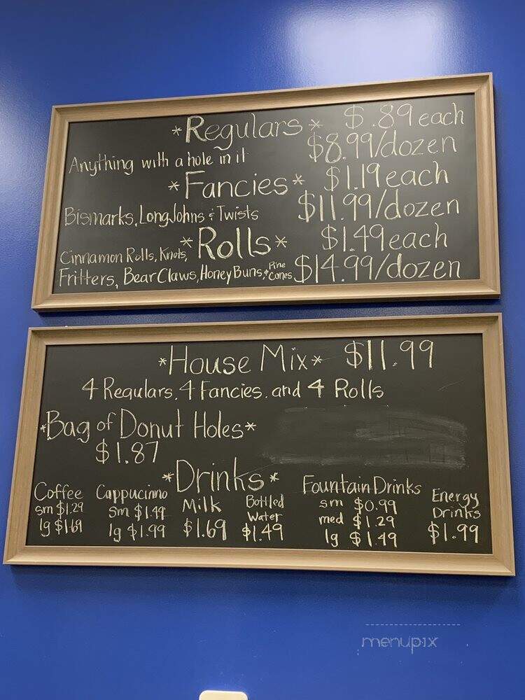 Daylight Donuts - Saratoga Springs, UT menu_pic