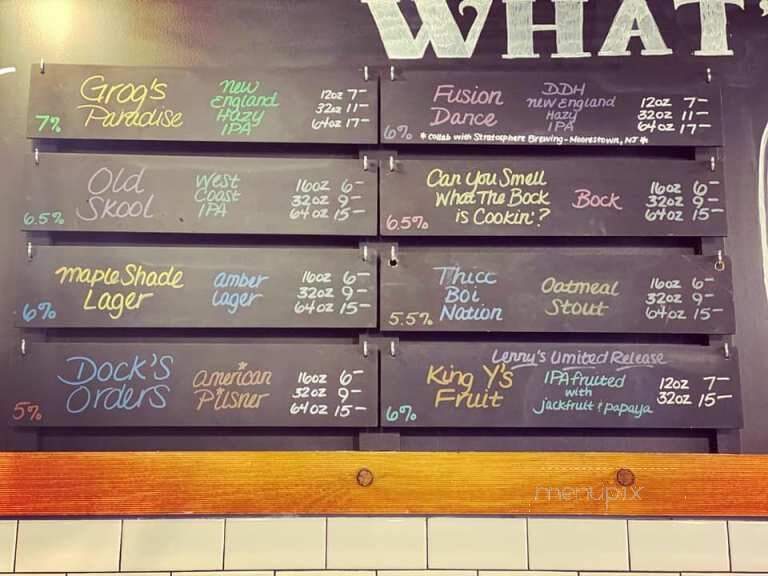 Dr Brewlittles Beer - Maple Shade, NJ menu_pic