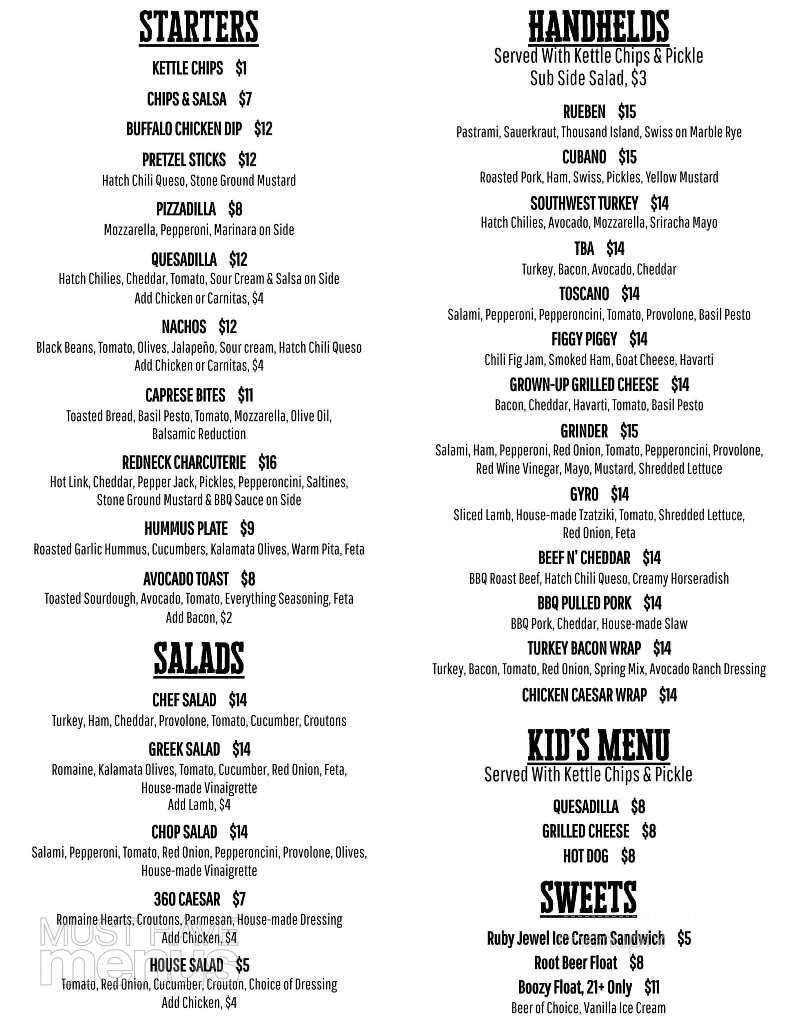 Grapes 'n Hops - Vancouver, WA menu_pic