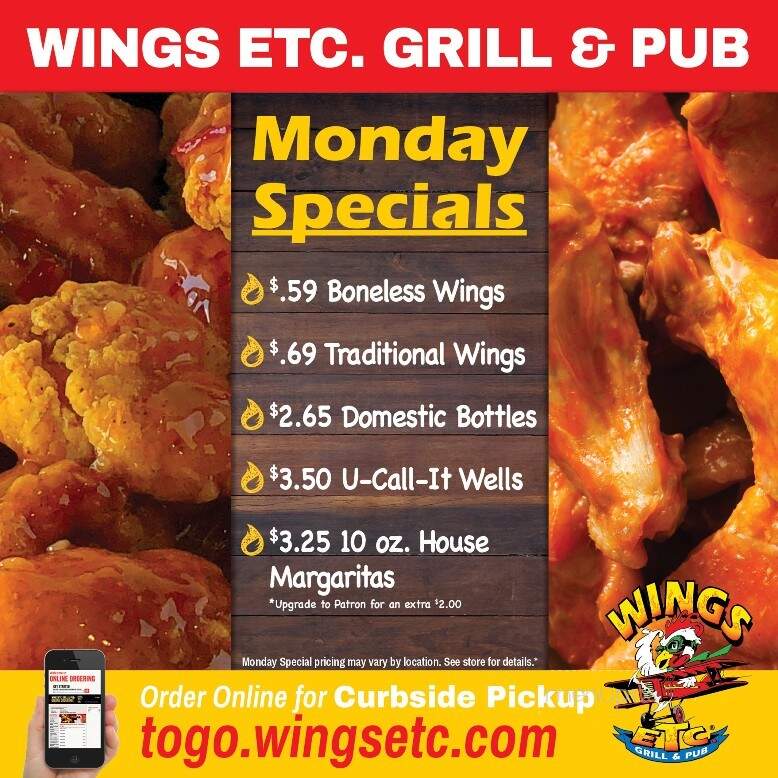Wings Etc - Rochester, IN menu_pic