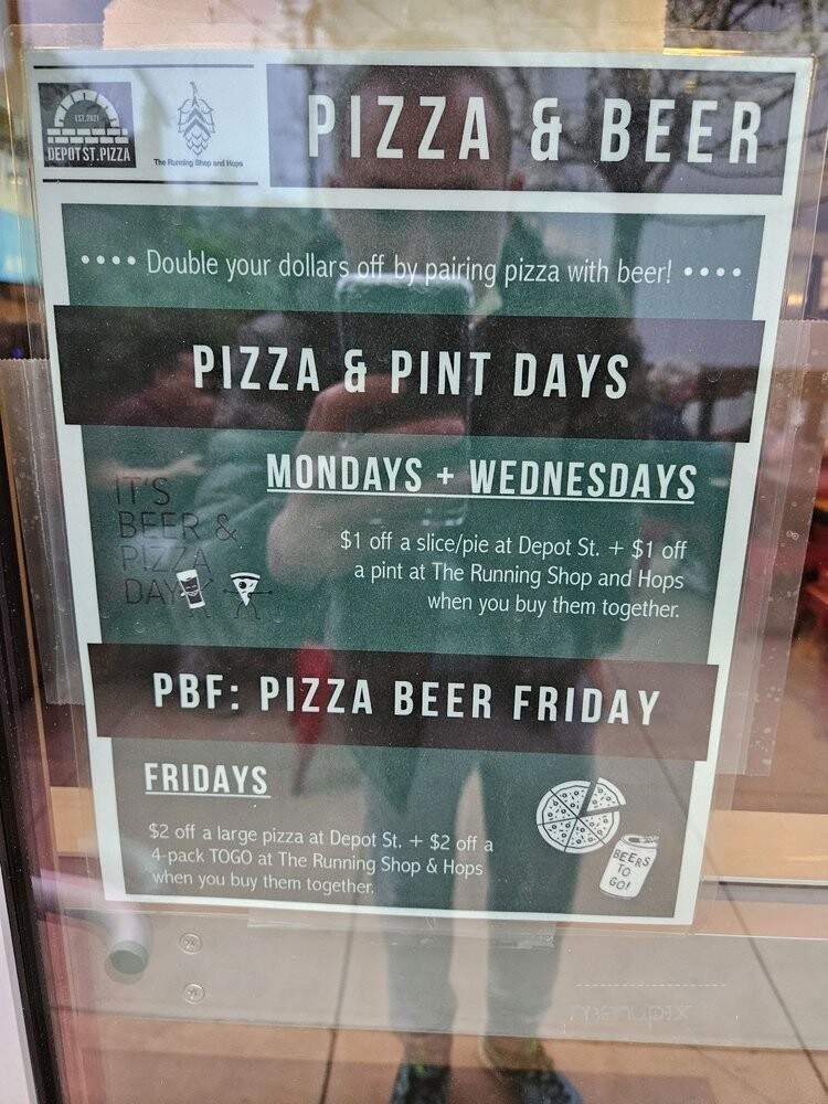 Depot Street Pizza - Morgan Hill, CA menu_pic