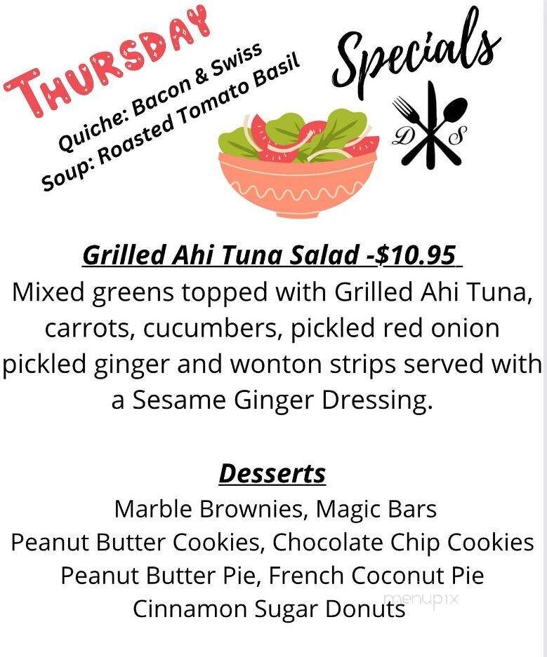 Down South To Go Cafe & Catering - Canton, NC menu_pic