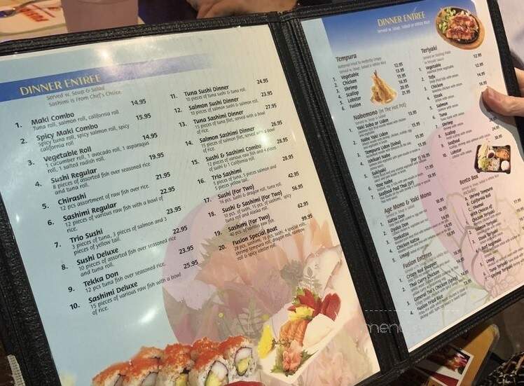 Fusion Japanese Steakhouse - Grove City, OH menu_pic