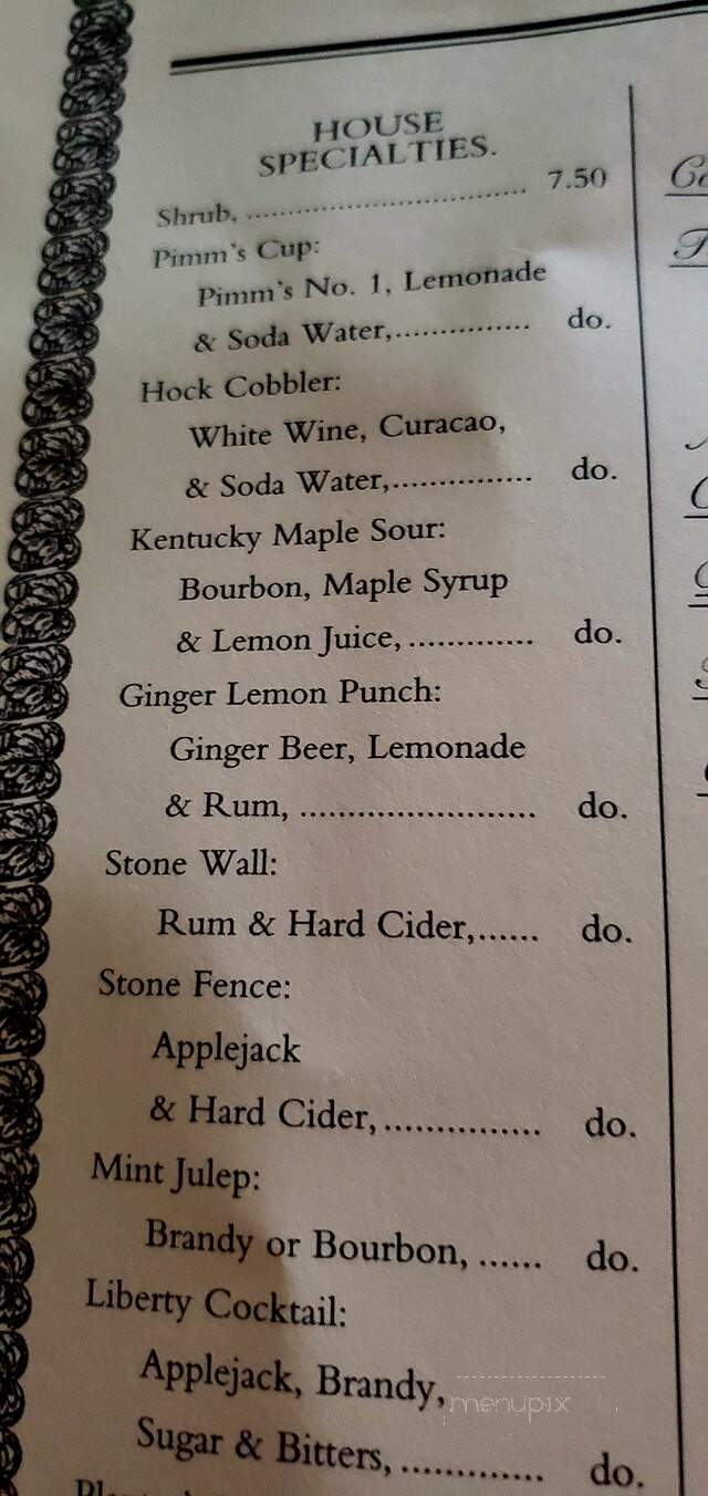 Eagle Tavern - Dearborn, MI menu_pic