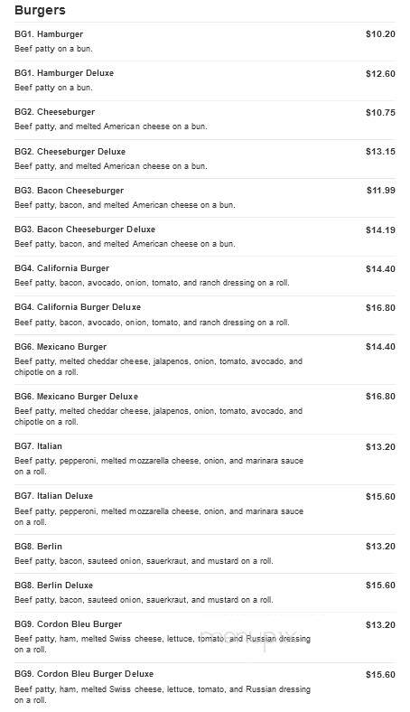 Deli On The Green - Great Neck, NY menu_pic