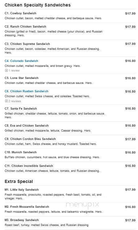 Deli On The Green - Great Neck, NY menu_pic