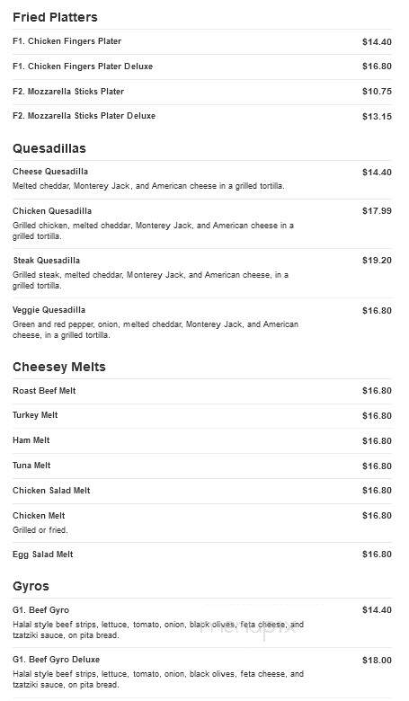 Deli On The Green - Great Neck, NY menu_pic