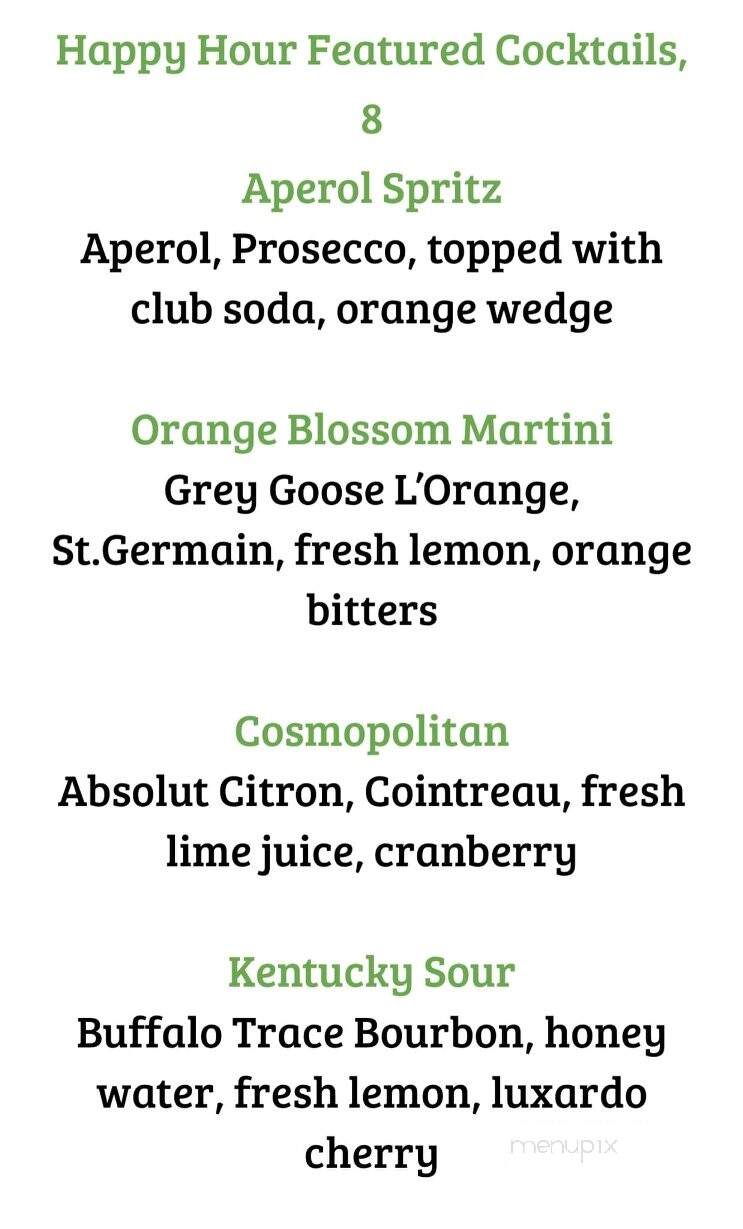 Wishing Well Restaurant - Gansevoort, NY menu_pic