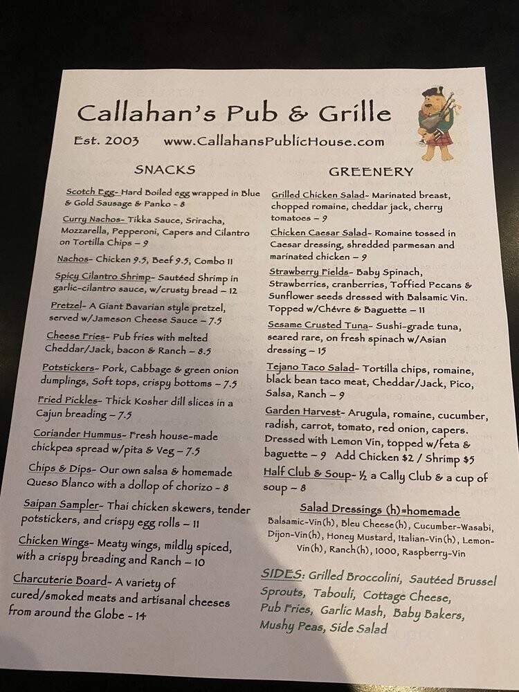 Callahan's Pub & Grill - Enid, OK