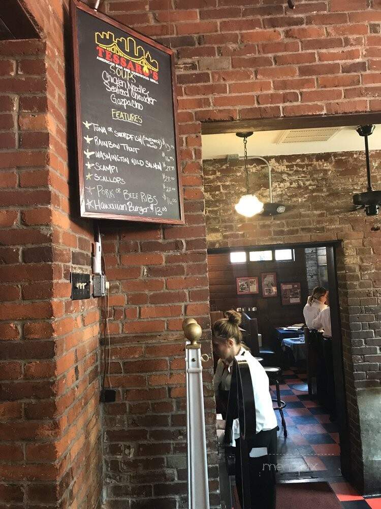 Tessaro's - Pittsburgh, PA menu_pic