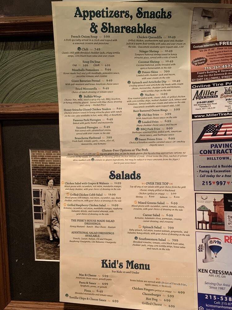 The Perk - Perkasie, PA menu_pic