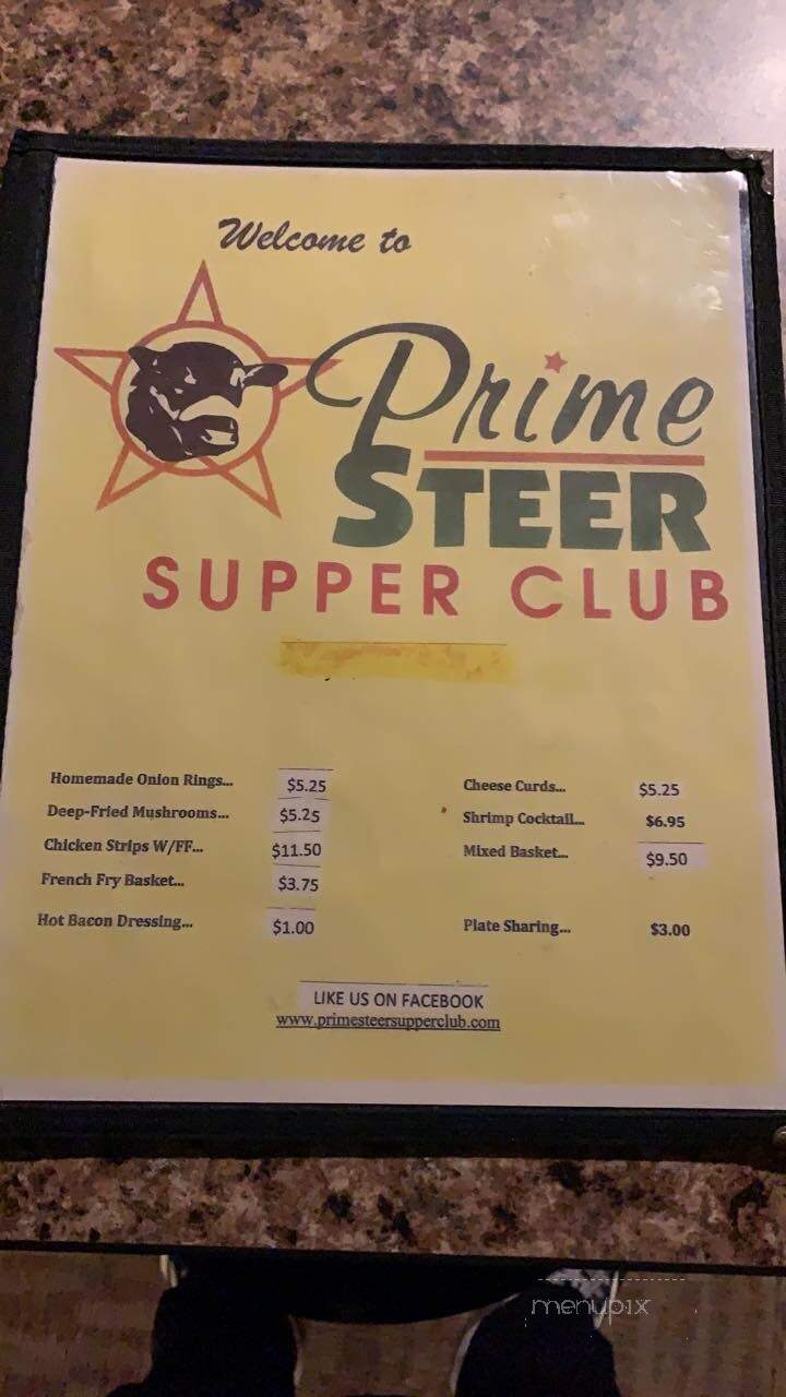 Prime Steer Supper Club - Kaukauna, WI