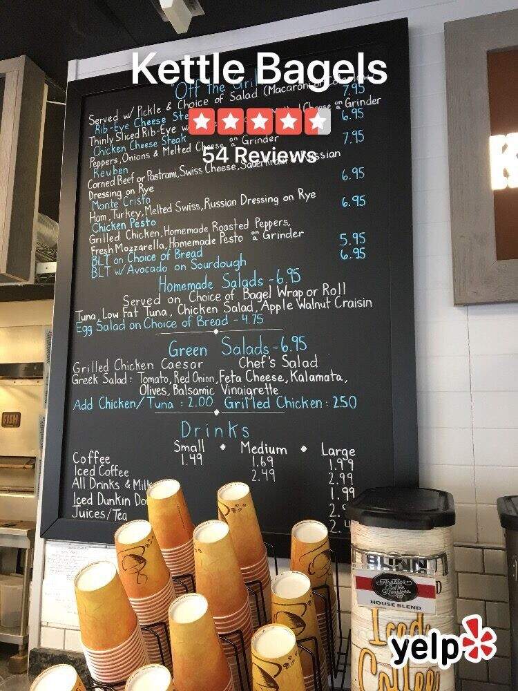 Kettle Bagels - Southington, CT menu_pic