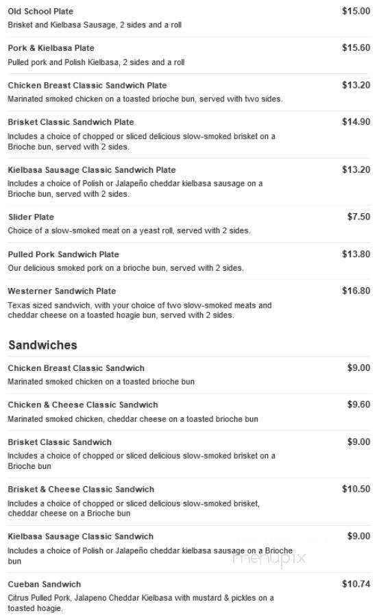 Dickey's Barbecue Pit - Greenville, MS menu_pic