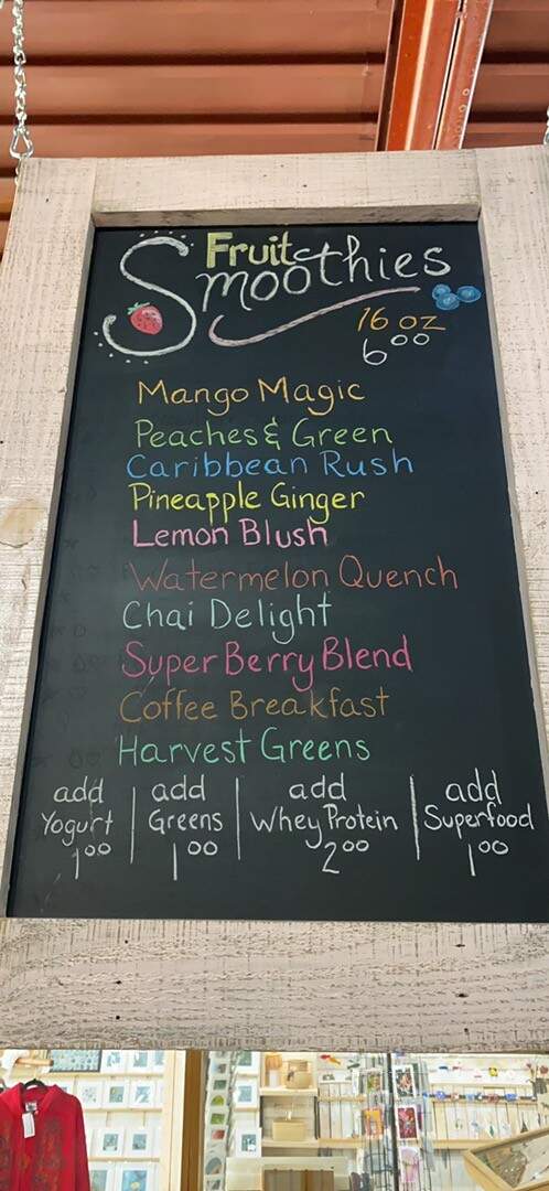 Coffee By Steph - Grayling, MI menu_pic