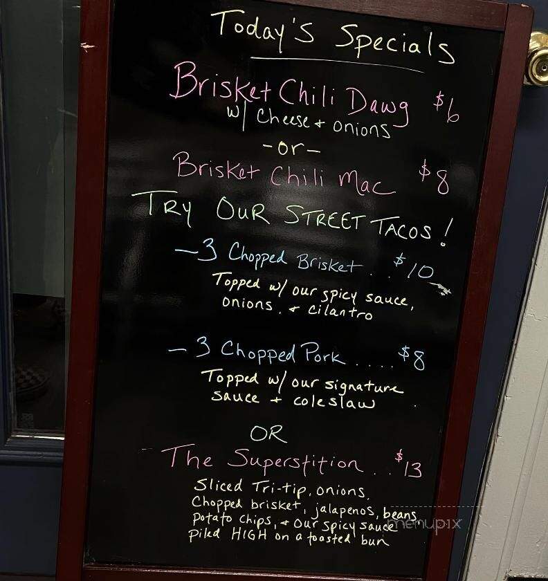 Mooner's BBQ Galley - San Tan Valley, AZ menu_pic