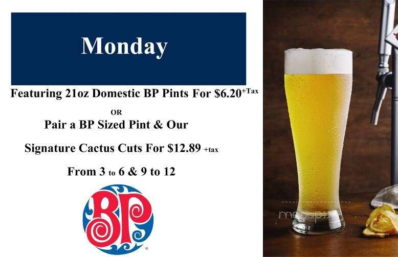 Boston Pizza - Bracebridge, ON menu_pic