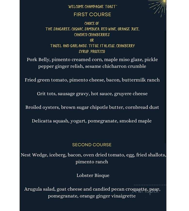 The Nest - Schenectady, NY menu_pic