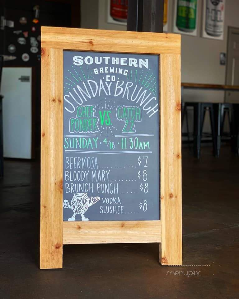 Southern Brewing Company - Monroe, GA menu_pic