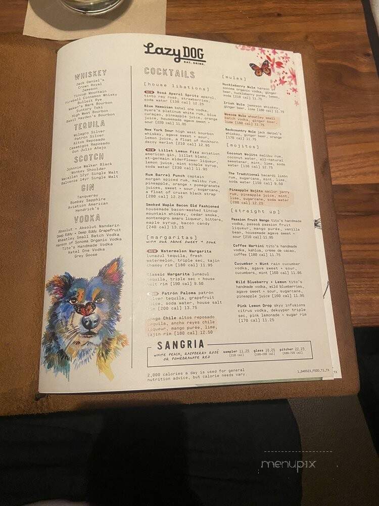 Lazy Dog Restaurant & Bar - Houston, TX