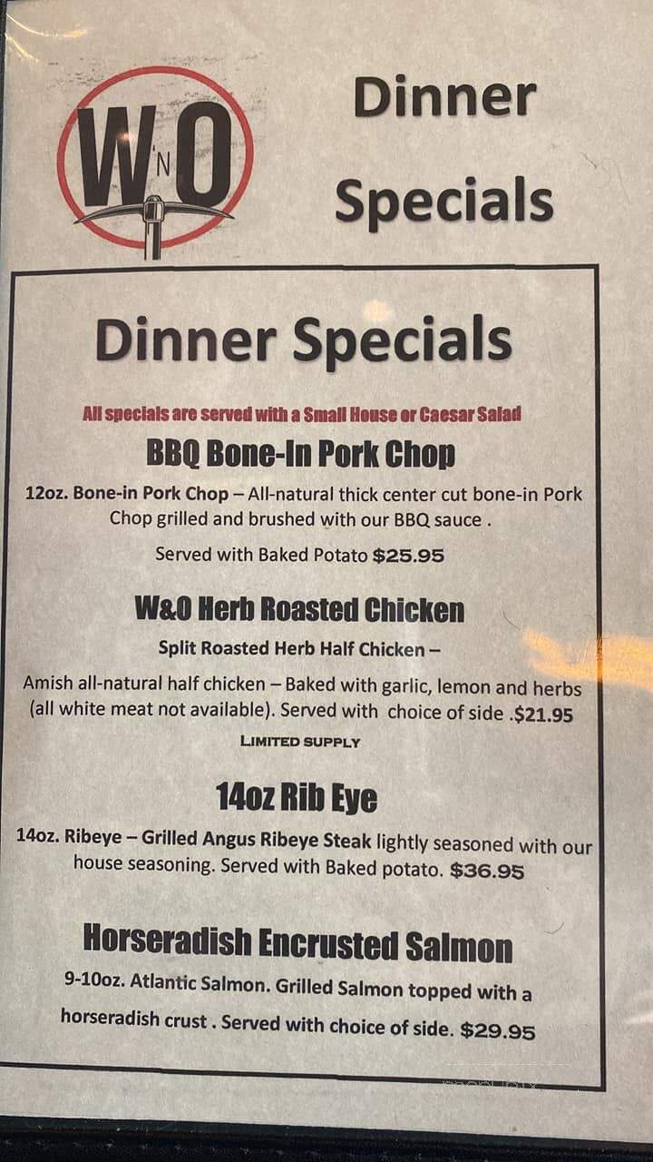 Wick n Ore Kitchen &Tap - Vernon Hills, IL menu_pic