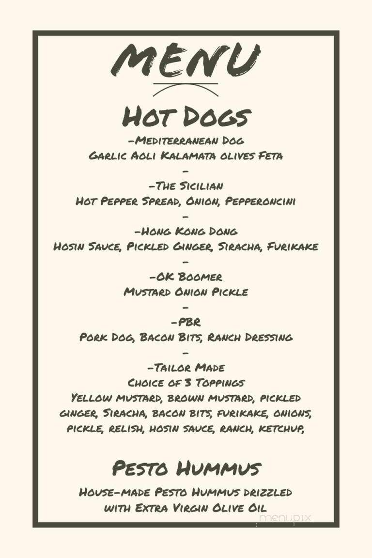 The Lafayette Bar - Easton, PA menu_pic