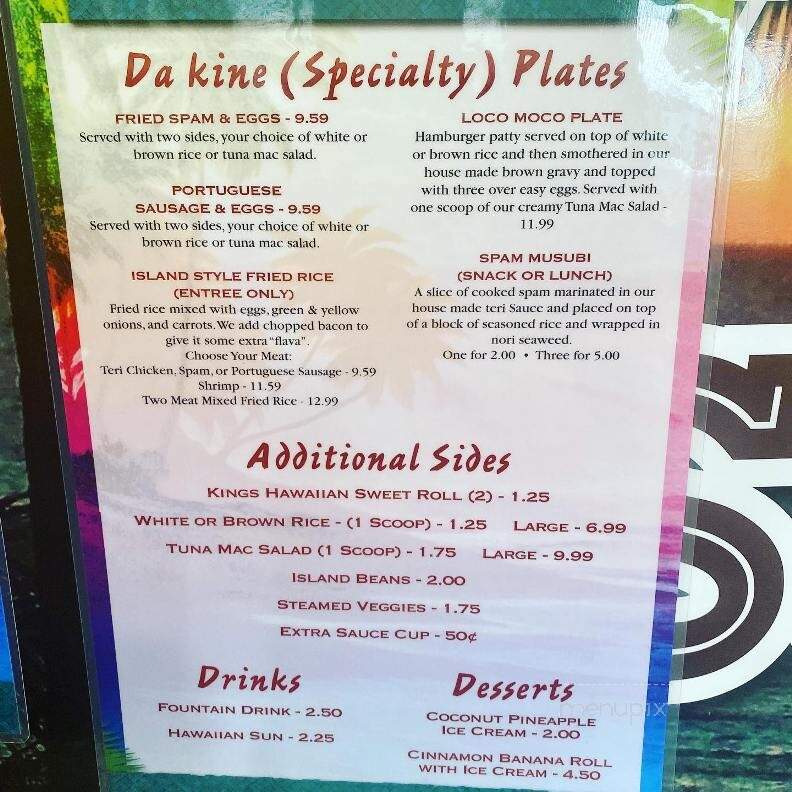 Solid Grindz - Tucson, AZ menu_pic